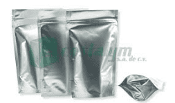 Bolsas stand-up pouch plata para productos granulados