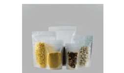 Bolsas stand-up pouch transparente para productos pastosos