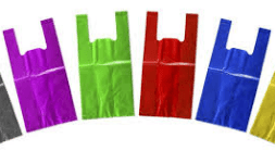 Bolsas tipo camiseta de baja densidad impresas con su logo