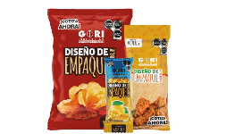Empaques flexibles para la industria alimentaria y farmacéutica impresas con su marca