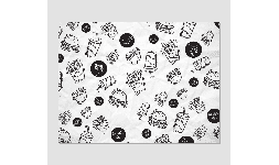 Papel encerado personalizado 30 gr color blanco