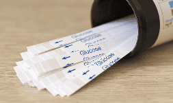 Tiras reactivas para glucosa