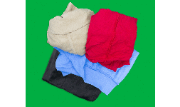 Trapos reciclables de sudadera color