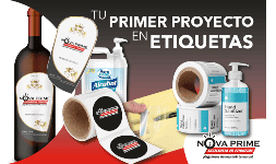 Etiquetas autoadheribles de aplicacion automatica Nova Prime