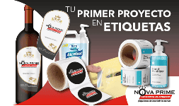 Etiquetas autoadheribles de aplicacion manual Nova Prime