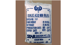 Acido oxálico Marca STAR OXOCHEM para la construcción