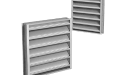 Louvers estacionarios