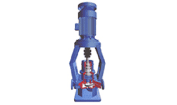 Bombas de procesos vertical en linea ANSI Series DLP