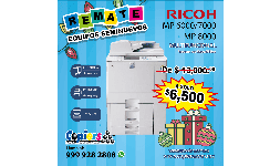 Copiadoras de alto volumen Ricoh MP6000/7000/8000 blanco y negro