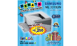 Impresoras láser Samsung ML3310DN Blanco y negro