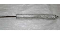 Anodo de zinc para galvanizado de lamina 