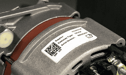 Etiqueta de transferencia térmica para el sector automotriz 