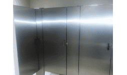 Mamparas para Sanitarios de Acero Inoxidable Anti Rayones