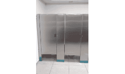 Mamparas para Baños de Acero Inoxidable 