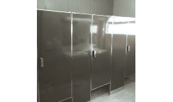 Mamparas para Sanitarios de Lámina Esmaltada para Hoteles 