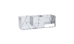 Organizadores de cartón para accesorios de oficina forrado de papel laminado