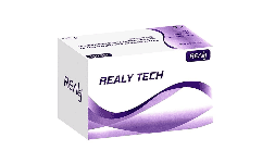 Prueba rapida de antigeno covid-19 - saliva realy tech, caja con 5 piezas 