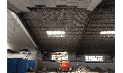 Desmantelamiento de naves industriales de estructuras metálicas