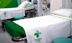 Sabanas hospitalarias 50% Algodón 50% Poliester​ 