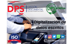 Digitalización de datos escritos para el sector notarial