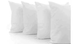 Almohadas para hoteles con funda de fácil apertura 20pz