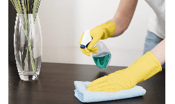 Fragancias para limpiadores institucional en limpieza y desinfección de superficies