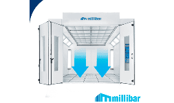 Cabinas de pintura Millibar Downdraft con horno