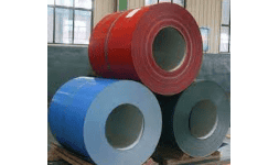 Laminas de acero Pintro para Cubiertas de Naves Industriales 