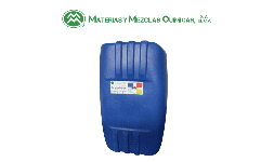 Materias primas para productos de limpieza-Ácido Clorhídrico (HCI)