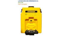 Lavaojos de emergencia - Alliance Safety