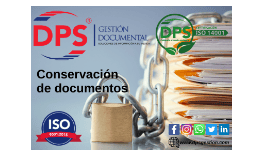 Conservación de documentos para el sector asegurador