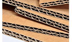 Cartón corrugado doble 100 piezas por medida