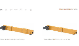 Cabezales motorizados para gruas puente - JASO Industrial Cranes México