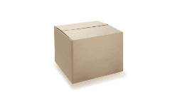 Cartón corrugado para aparatos domésticos 100 cajas por medida