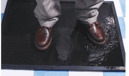 Tapetes sanitizantes de calzado de Hule Hypalon