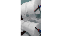 Rollos de foam natural de baja densidad 