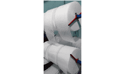 Rollos de foam natural para el sector alimenticio