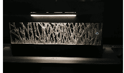 Esculturas en acrílico tallado