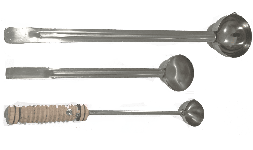 Centrifugas, varias accesorios cucharones para vaciado 