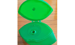 Tapas de plastico de diferentes colores R-26 Flip Top con ondulado