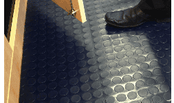 Tapetes antifatiga en rollo para alto tráfico