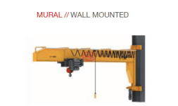 Grúas Pluma | Pluma Mural | JASO México