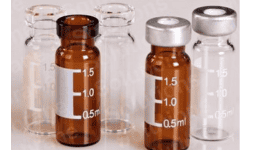 Viales ambar y claros encapsulado 2ml 8-425 para cromatografía