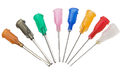 Agujas para esmalte de 0.5 a 1.6 mm