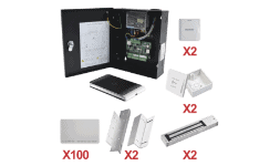 Control de acceso autonomo con tarjetas de proximidad Kit para 2 Puertas