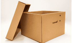 Cartón corrugado sencillo 100 cajas por medida