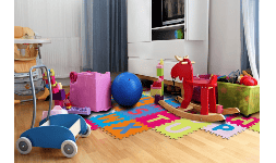 Tapetes para areas infantiles de fácil colocación