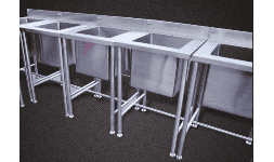Tarjas de Acero Inoxidable para Restaurantes 