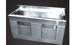 Tarjas de Acero Inoxidable para Cocinas Industriales 