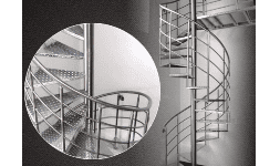 Escaleras de Acero Inoxidable para Interiores 